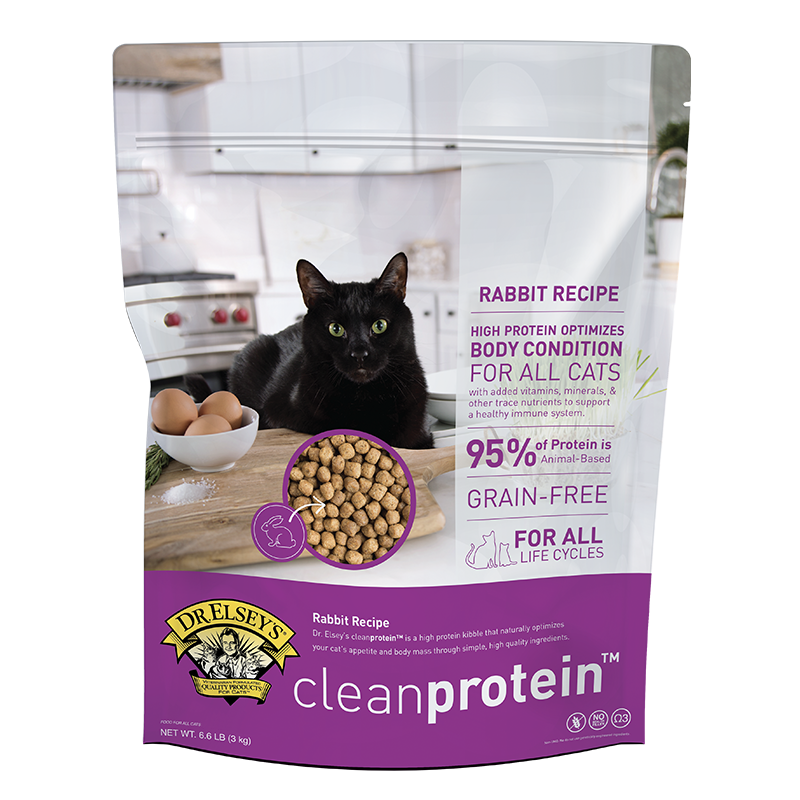 Dr. Elsey’s cleanprotein™ Rabbit Recipe Dry Kibble Cat Food