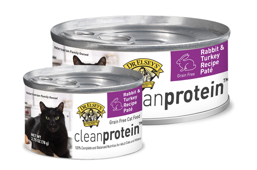 Dr. Elsey's cleanprotein™ Rabbit & Turkey Recipe Paté cat food