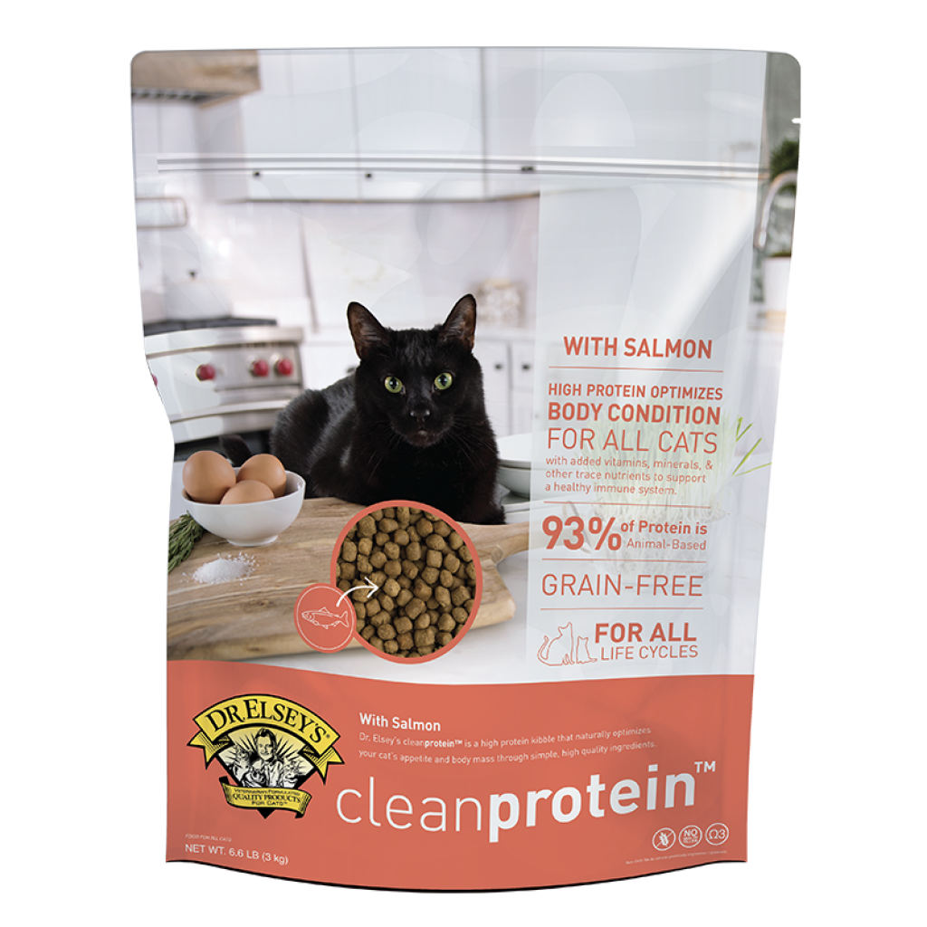 Dr. Elsey's cleanprotein™ With Salmon kibble cat food