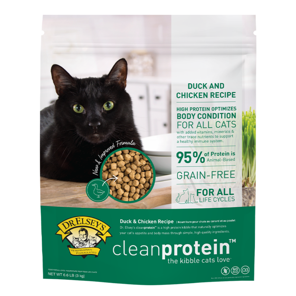 Dr. Elsey's cleanprotein™ Duck and Chicken Recipe kibble cat food