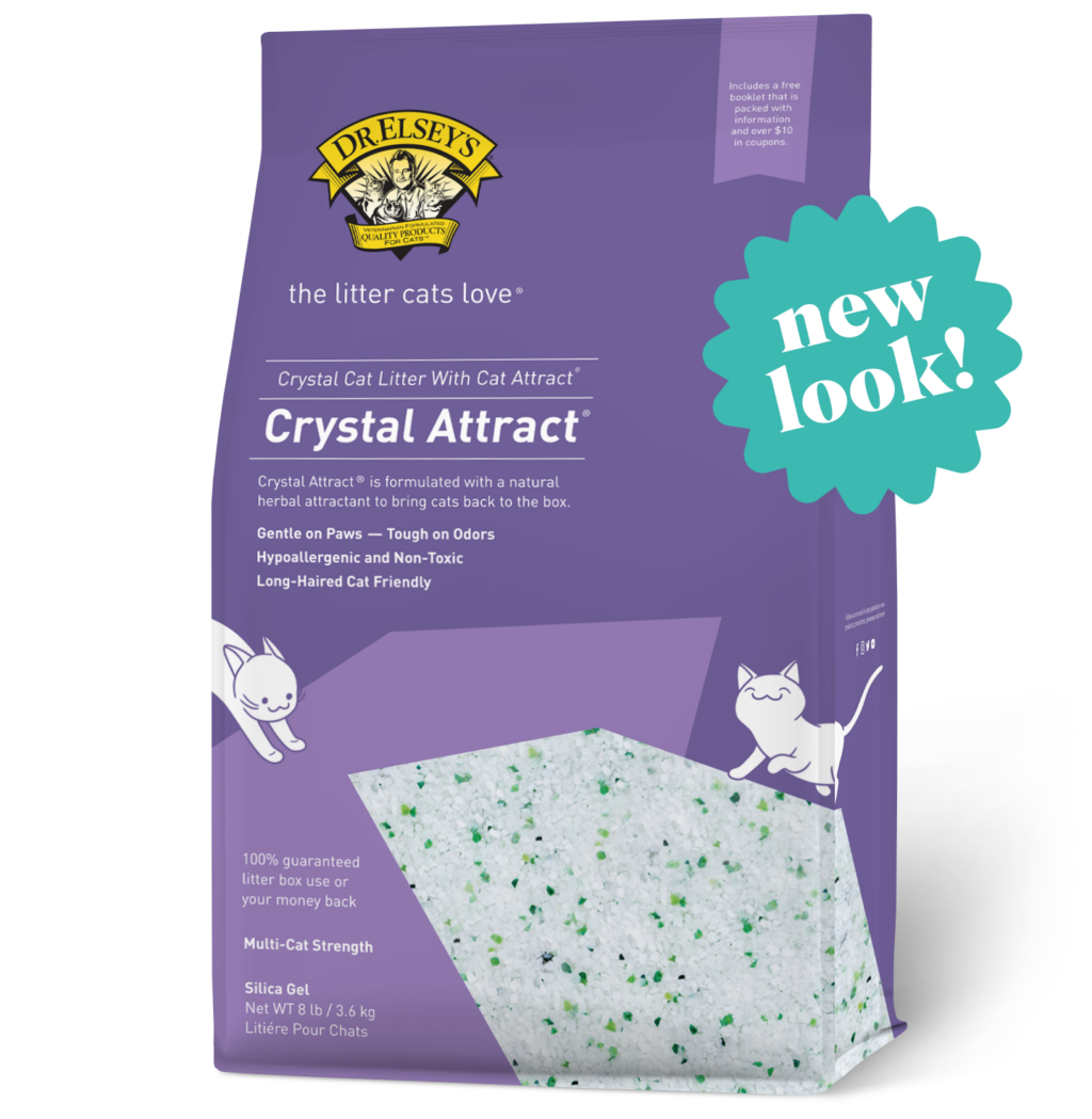 Crystal Attract® cat litter