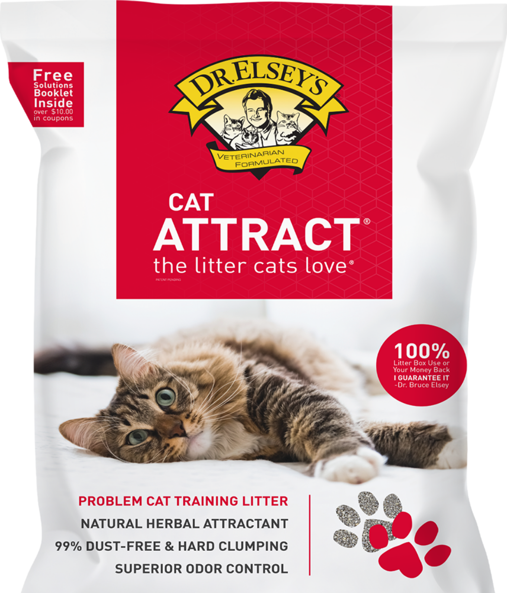 Bag of Dr. Elsey's Cat Attract litter